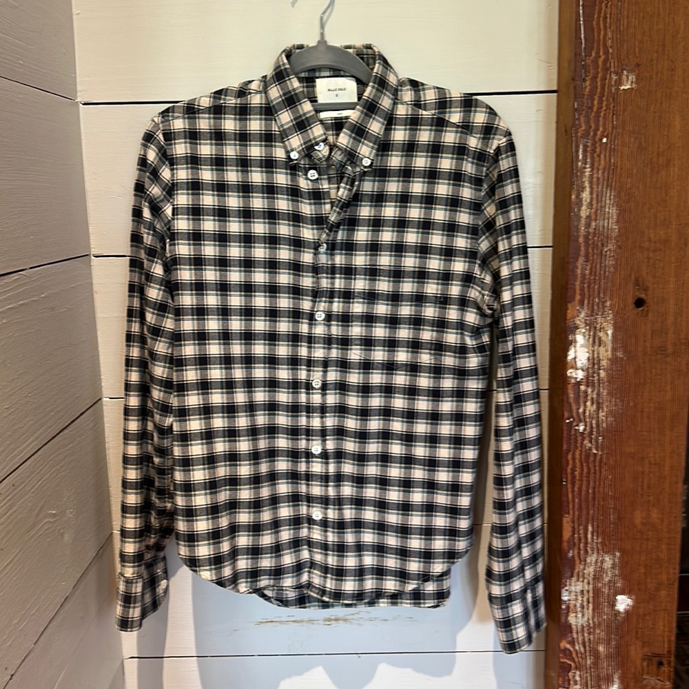 Billy Reid Lightweight Flannel Shirt
